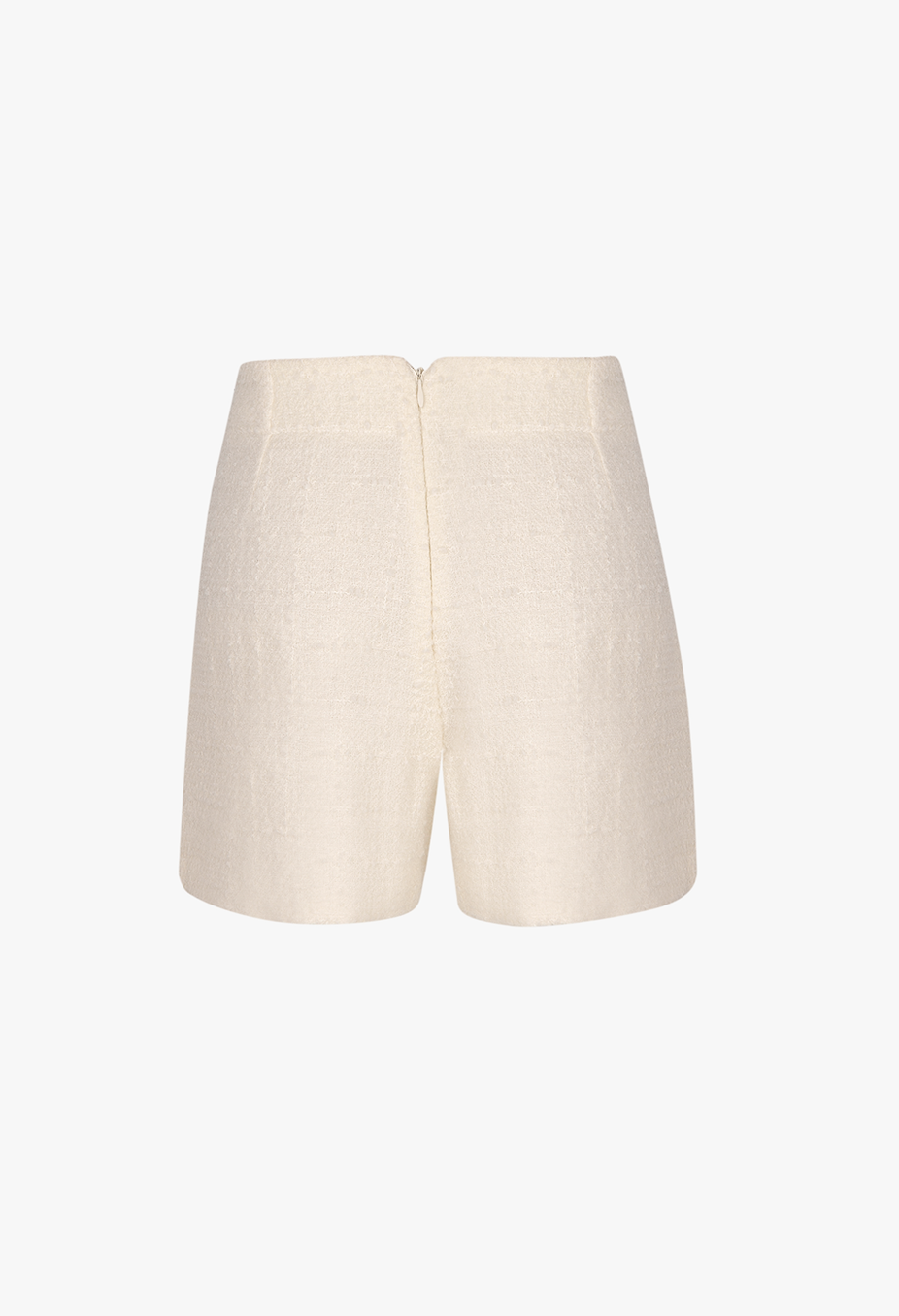 Tweed shorts with double-breasted buttons "CRÉME DE LA CRÉME"