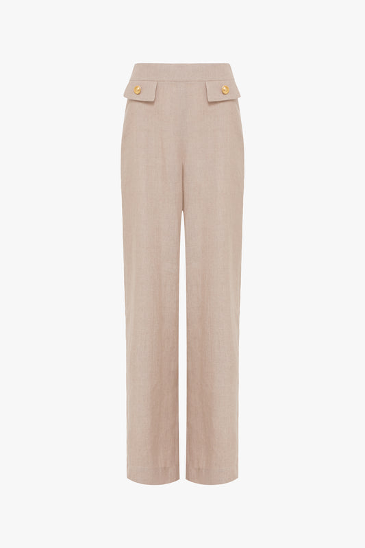 Linen pants "Sablé" PREORDER