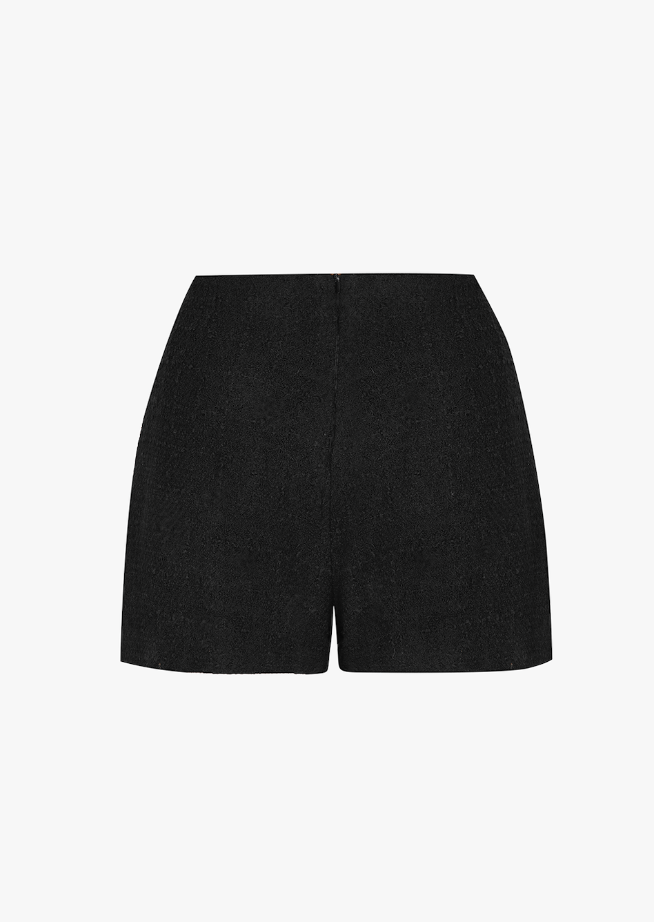 Tweed shorts with double-breasted buttons "NOIR DÉSIR"